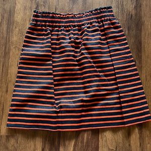 JCrew City Mini Linen Striped